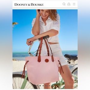 Rare! Dooney & Bourke Canvas Nylon Tote